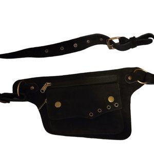 Leather Fanny Pack or Waist Bag